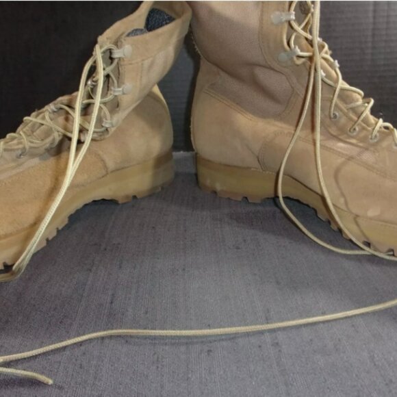 NWOT WELLCO 330 TAN DESERT COLD WEATHER SIZE 15W MILITARY COMBAT BOOTS EC 811 main image 9
